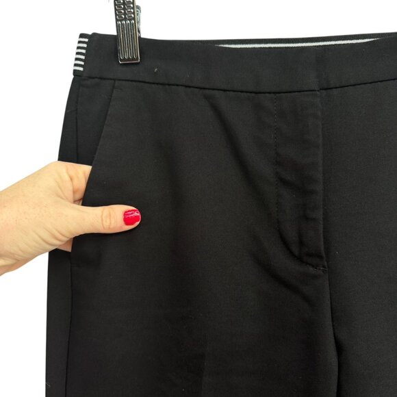 Zara Dress Pants Womens Black Stretch Skinny Leg Flat Front Size M - Picture 11 of 12